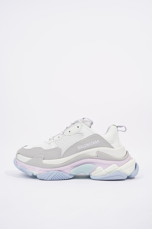 BALENCIAGA WOMENS TRIPLE S PASTEL