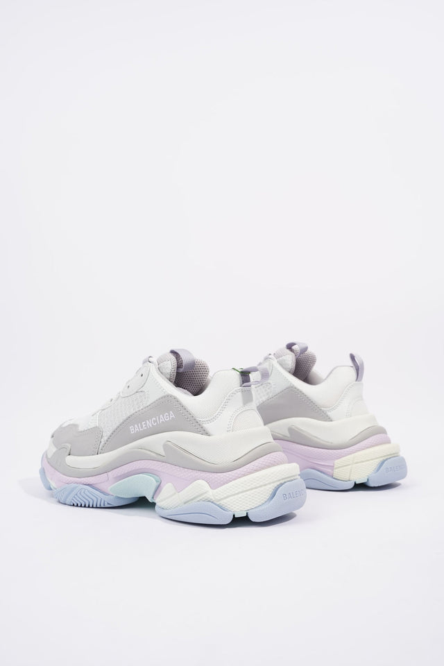 BALENCIAGA WOMENS TRIPLE S PASTEL