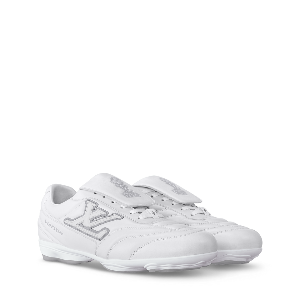 Tenis LV Footprint Soccer Sneaker blanco