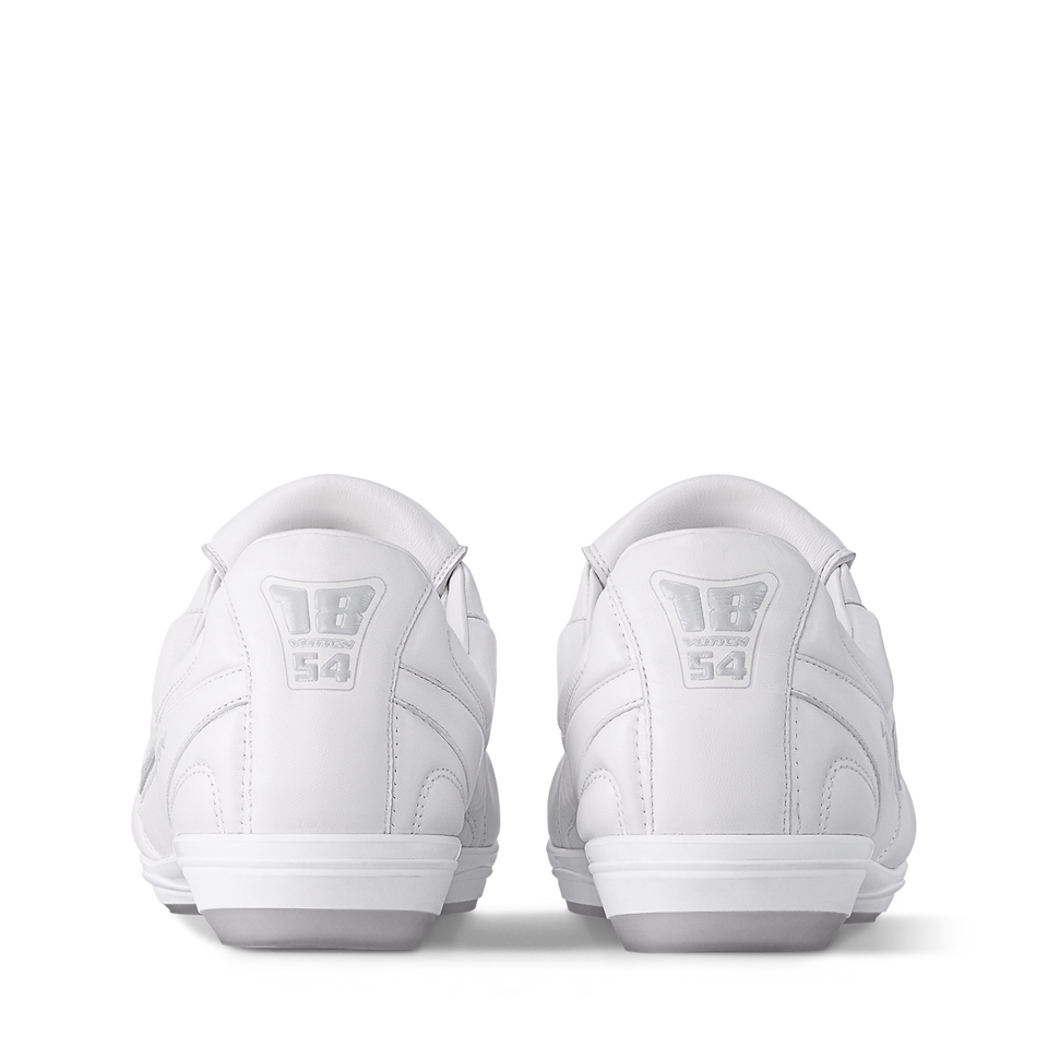Tenis LV Footprint Soccer Sneaker blanco