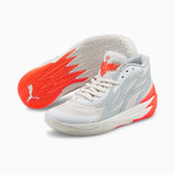 PUMA MB.02 Gorangé Basketballschuhe Gris Naranja