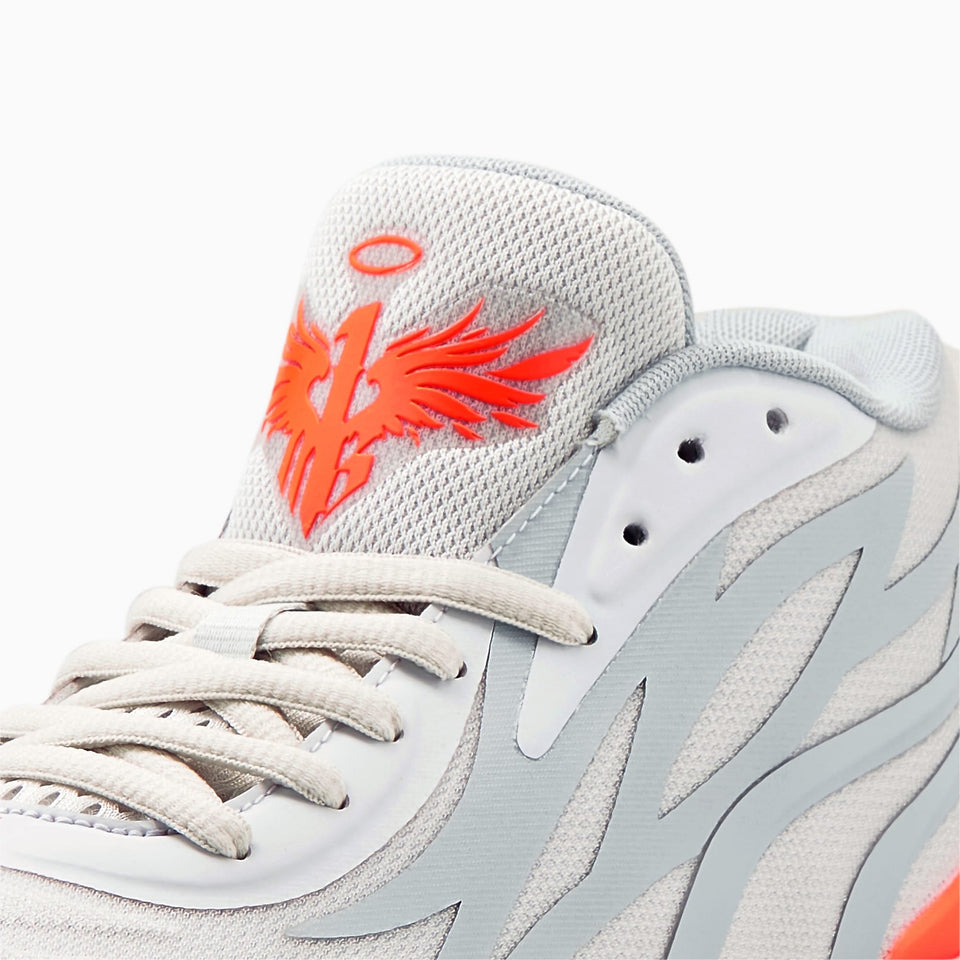 PUMA MB.02 Gorangé Basketballschuhe Gris Naranja