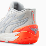 PUMA MB.02 Gorangé Basketballschuhe Gris Naranja