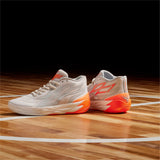 PUMA MB.02 Gorangé Basketballschuhe Gris Naranja