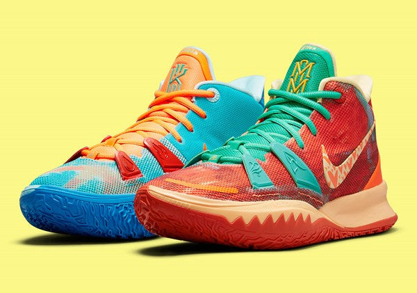N372O Nike Kyrie 7 Sneaker Room Fire and Water mar y Tierra - Calzado de mujer y hombre
