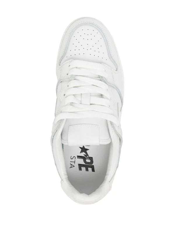 A BATHING APE® tenis bajos BAPE STA Blanco total