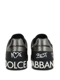 Dolce & Gabbana tenis con parche del logo negro - Calzado de mujer y hombre