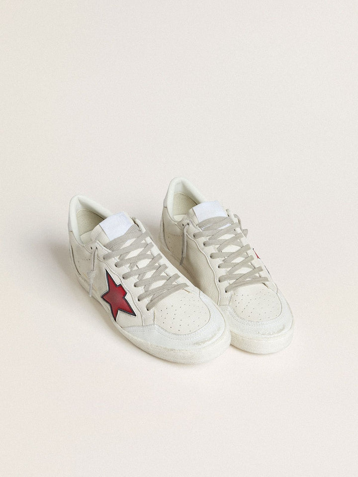 Ball Star LTD de con estrella roja y refuerzo del talón plateado - Calzado de mujer y hombre