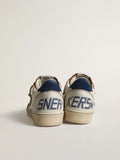 Golden Goose tenis Ball Star Beige estrella café talón azul
