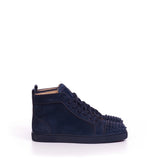 (G5) Christian Louboutin Lou Spikes Azul Marino - Calzado de mujer y hombre