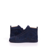 (G5) Christian Louboutin Lou Spikes Azul Marino - Calzado de mujer y hombre
