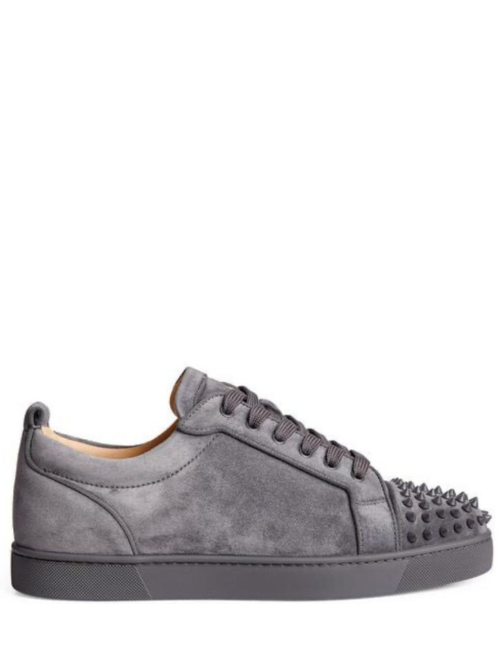 CHRISTIAN LOUBOUTIN Louis Junior Spikes Orlato - Gris