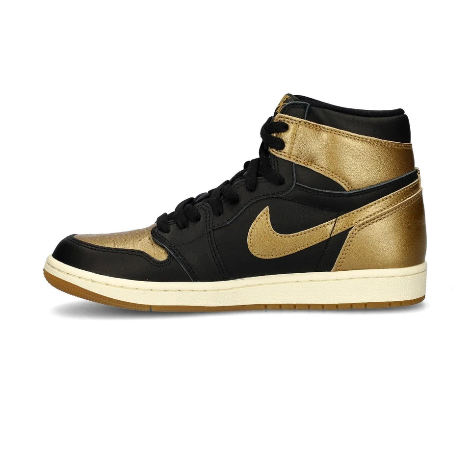 TENIS JORDAN AIR JORDAN 1 RETRO HIGH OG BLACK AND GOLD - Calzado de mujer y hombre