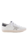 Tenis Casual Golden Goose Superstar Blanco Gris Talon negro
