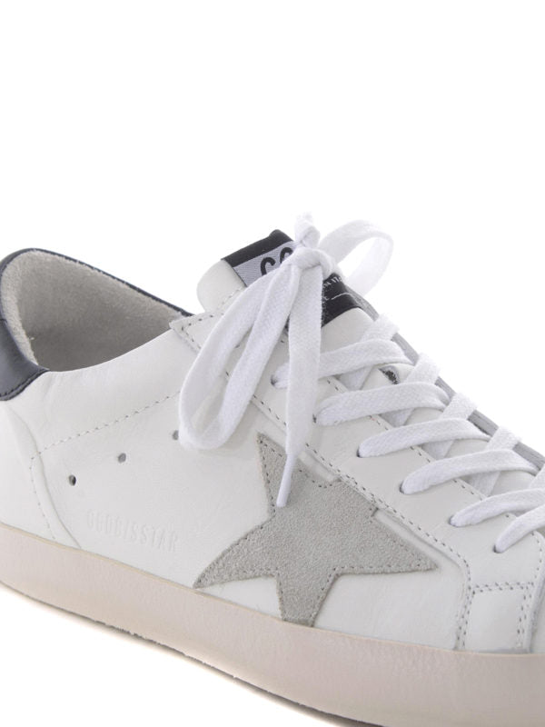 Tenis Casual Golden Goose Superstar Blanco Gris Talon negro