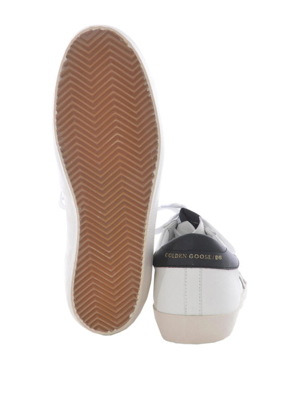 Tenis Casual Golden Goose Superstar Blanco Gris Talon negro
