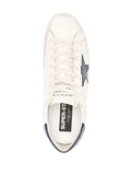 N373O Golden Goose tenis Super-Star talón marino - Calzado de mujer y hombre