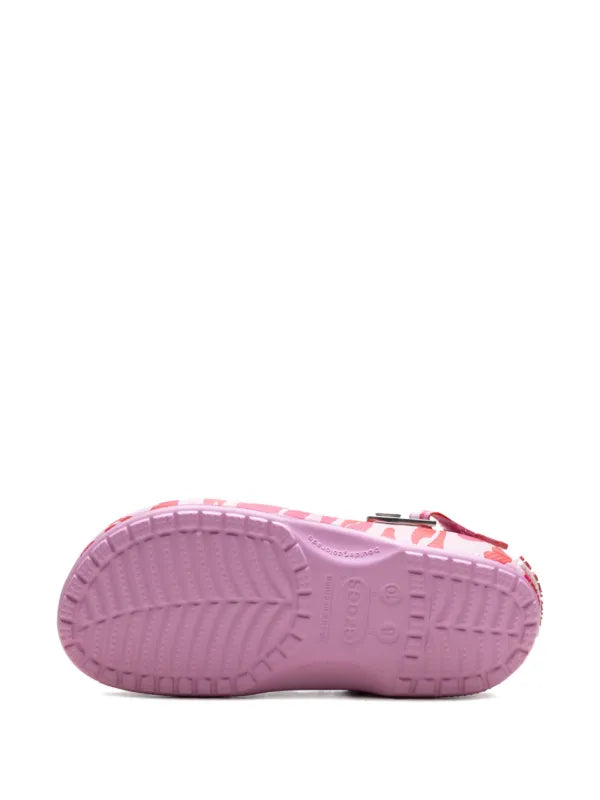 BAPE BLACK *A BATHING APE® zuecos Classic Carnation en colaboración con Crocs