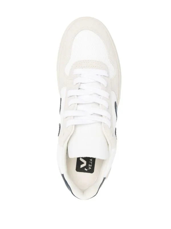 Veja v-10 tenis bajos black and white gamuza - Calzado de mujer y hombre