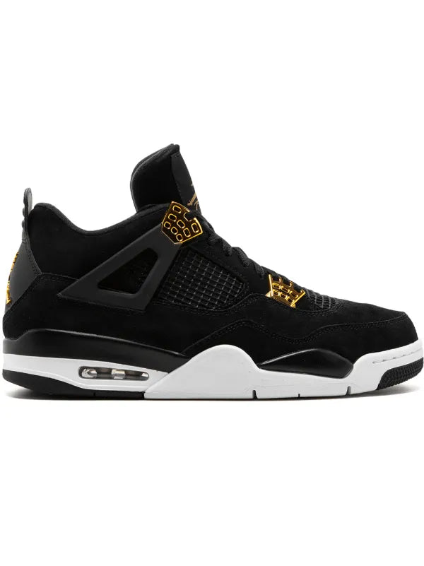 (G5) Jordan tenis Air Jordan 4 Retro Royalty negro suela blanca - Calzado de mujer y hombre