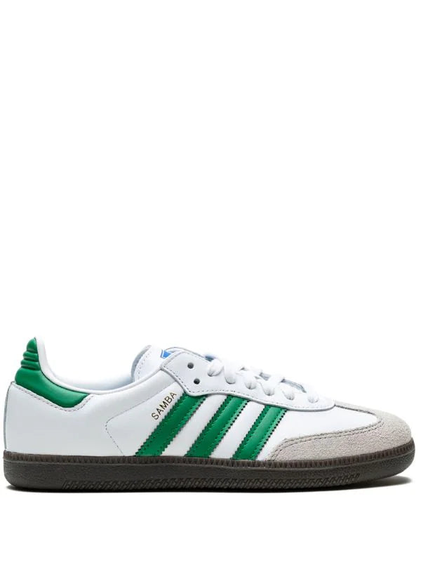 Adidas Samba blanco verde