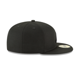 Gorra SnapBack New Era Atlanta Braves Black On Black 59FIFTY Cerrada