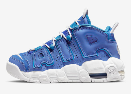Nike air more uptempo azul cielo blue and white