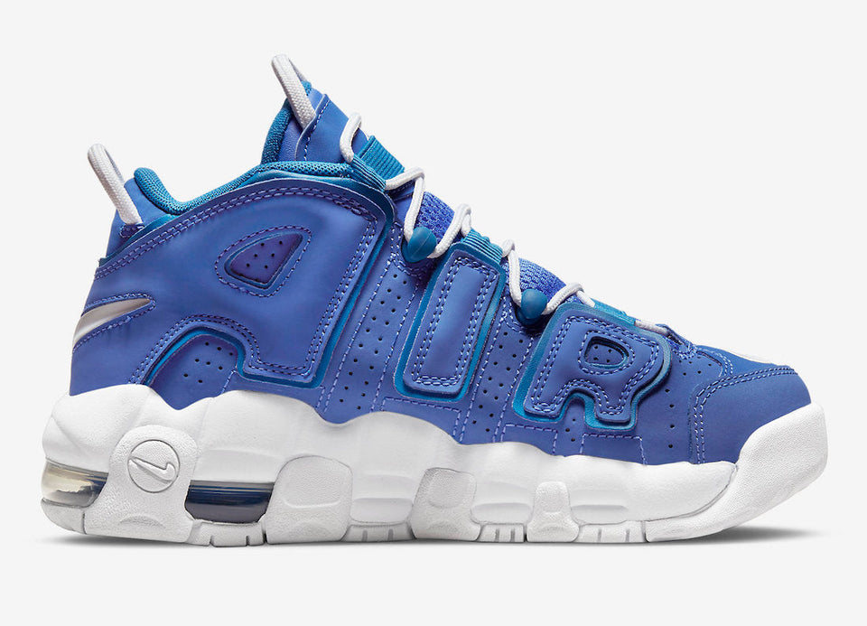 Nike air more uptempo azul cielo blue and white