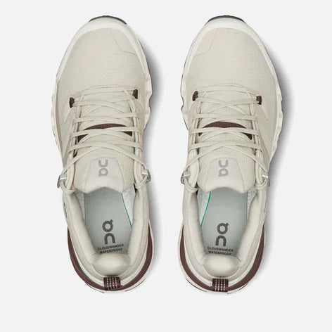 cloud wander tenis blanco deportivo ON Cloudwander Waterproof Mesh Trainers
