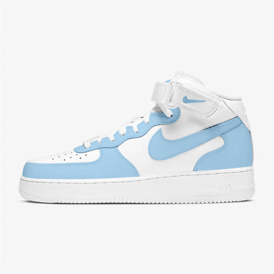 N372O NIKE AIR FORCE 1 MID PASTEL BLUE - Calzado de mujer y hombre