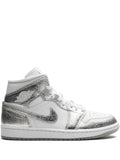 Jordan tenis Air Jordan 1 Mid SE Metallic Silver - Calzado de mujer y hombre