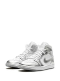 Jordan tenis Air Jordan 1 Mid SE Metallic Silver - Calzado de mujer y hombre