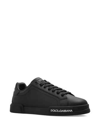 Dolce & Gabbana tenis bajos Portofino Piel negro - Calzado de mujer y hombre
