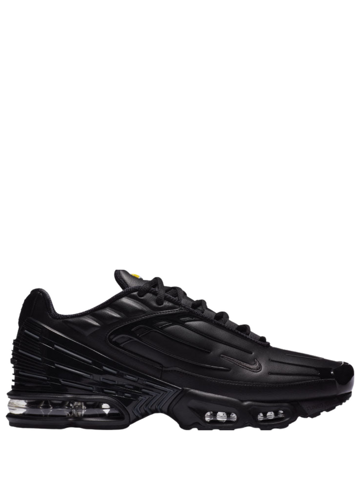 NIKE AIR MAX PLUS III LEATHER TENIS PIEL NEGRO