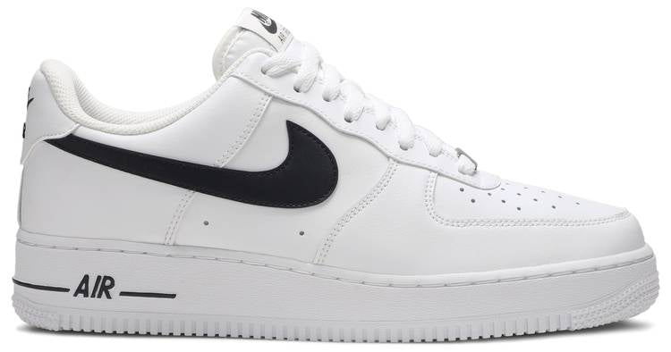 TENIS NIKE AIR FORCE 1 LOW WHITE BLACK 2020 - Calzado de mujer y hombre