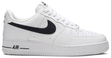 TENIS NIKE AIR FORCE 1 LOW WHITE BLACK 2020 - Calzado de mujer y hombre