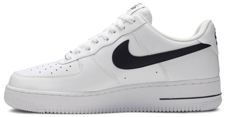 TENIS NIKE AIR FORCE 1 LOW WHITE BLACK 2020 - Calzado de mujer y hombre