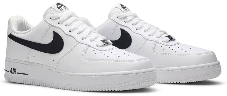TENIS NIKE AIR FORCE 1 LOW WHITE BLACK 2020 - Calzado de mujer y hombre