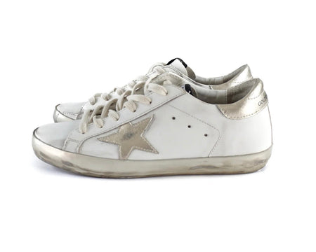 Golden Goose Wmns Superstar 'White Gold'
