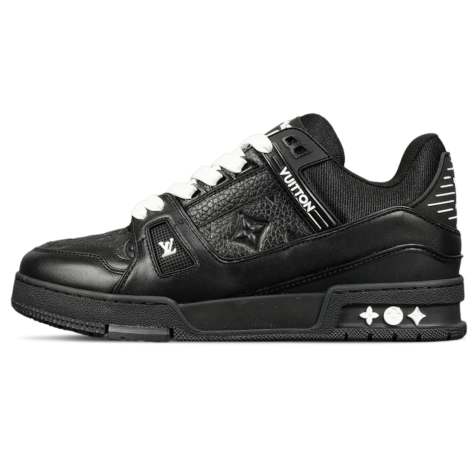 Top Tenis LV Trainer Black Total louis vuitton trainer negro total - Calzado de mujer y hombre