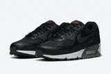 N370 NIKE AIR MAX 90 NIKE NEGRO ROJO - Calzado de mujer y hombre