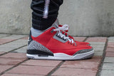 N372O jordan 3 red cement rojo katrina - Calzado de mujer y hombre