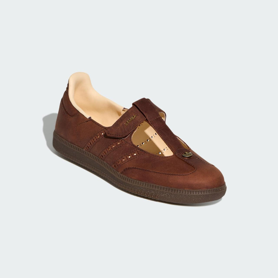 Adidas Jane Piel Café | Mary Jane - Calzado de mujer y hombre