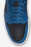 N370O Jordan 1 retro marina blue tenis de moda sneakers en piel - Calzado de mujer y hombre
