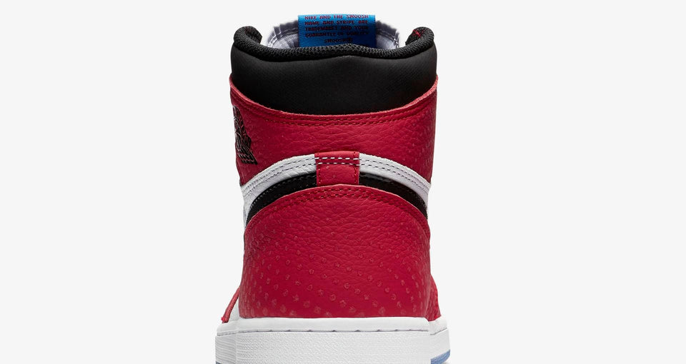 (G5) N370O Jordan tenis Air Jordan I ORIGIN STORY SPIDERMAN Chicago - Calzado de mujer y hombre