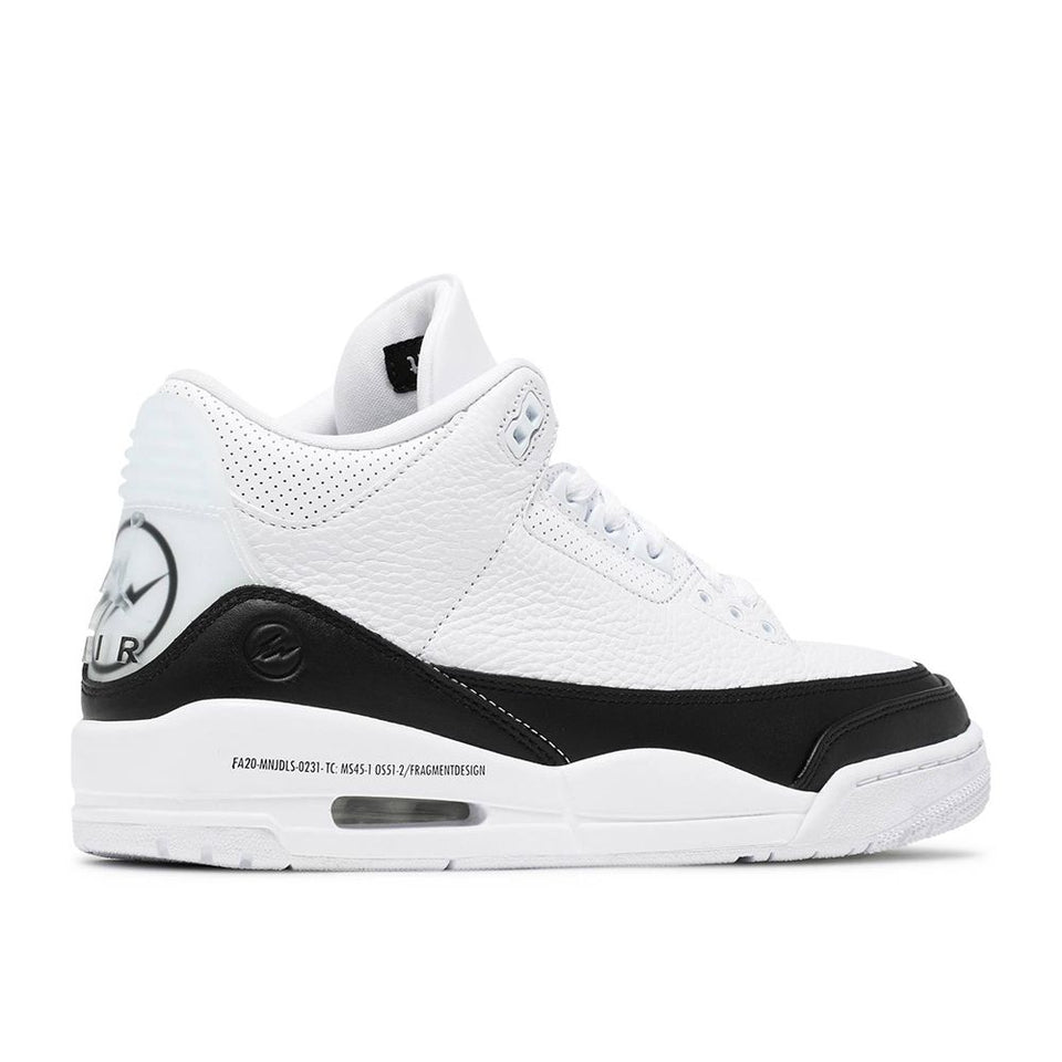jordan 3 fragment blanco negro - Calzado de mujer y hombre
