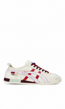 Onitsuka Tiger Mexico 66, caracterizados por sus franjas laterales en color rojo y bordes pespunteados - Calzado de mujer y hombre