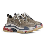 N372O BALENCIAGA Gucci x Balenciaga The Hacker Project Triple S Beige (W) - Calzado de mujer y hombre