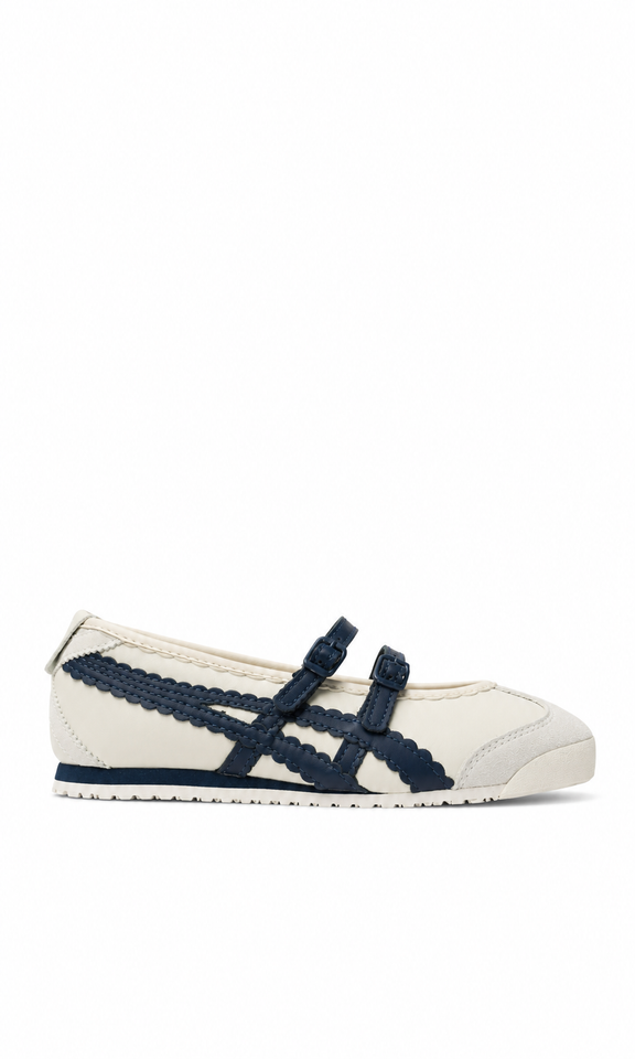 Onitsuka Tiger Mexico 66 TGRS en color Birch/Peacoat - Calzado de mujer y hombre