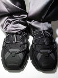 N372O Dolce & Gabbana tenis bajos Space negro negro - Calzado de mujer y hombre